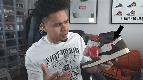 Nike Played Me.. B GRADE TRAVIS SCOTT 1S!!