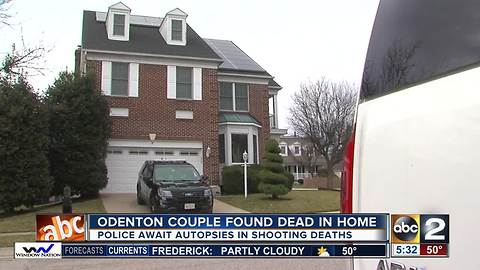 Couple found dead in Odenton home identified