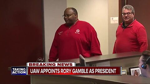 UAW appoints Rory Gamble as president