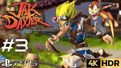 Jak and Daxter: The Precursor Legacy Story Walkthrough Gameplay #3 | PS5, PS4 | 4K HD