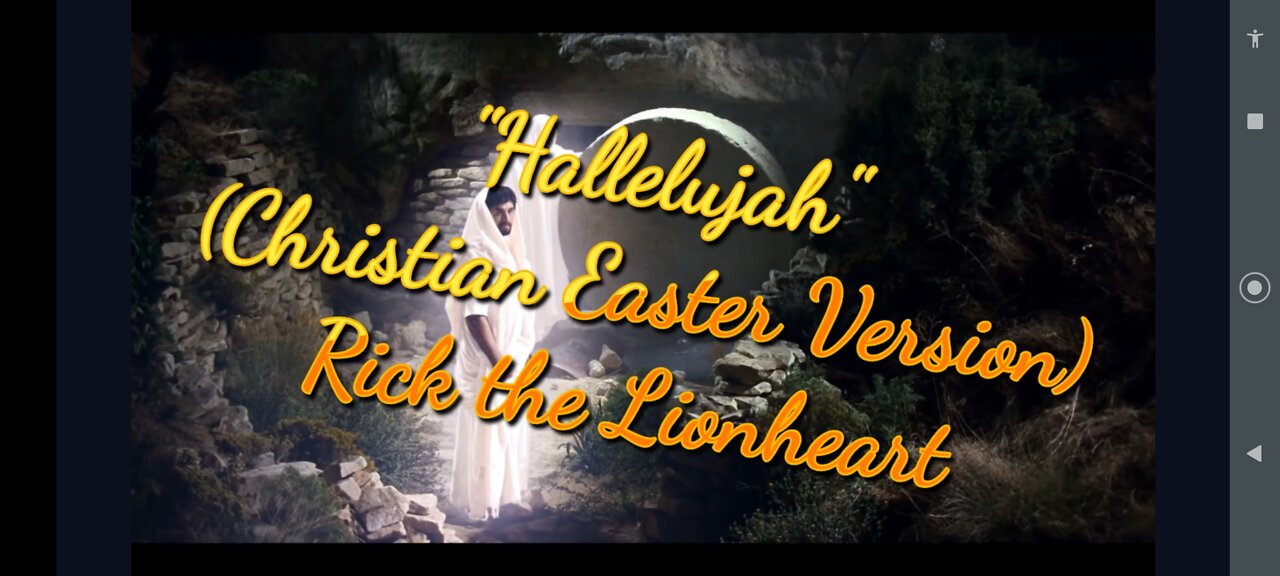 "Hallelujah" (Christian Easter Version) - Rick the Lionheart | HD 4K Lyric Video 2022