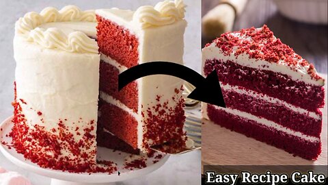 How to Make yummy ❤Red Velvet Cake Recipe homemade.#Indulovecooking