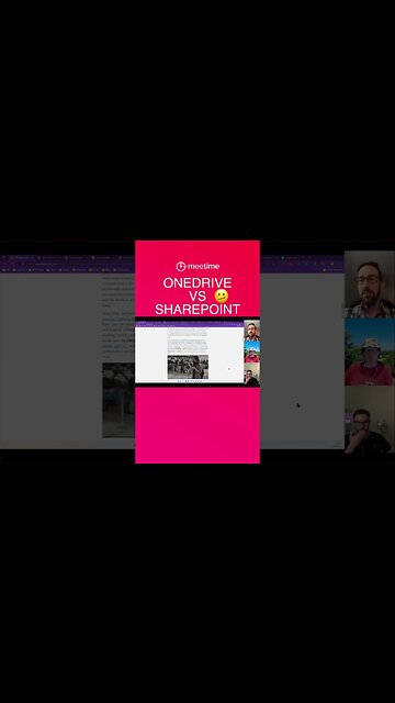 OneDrive vs SharePoint
