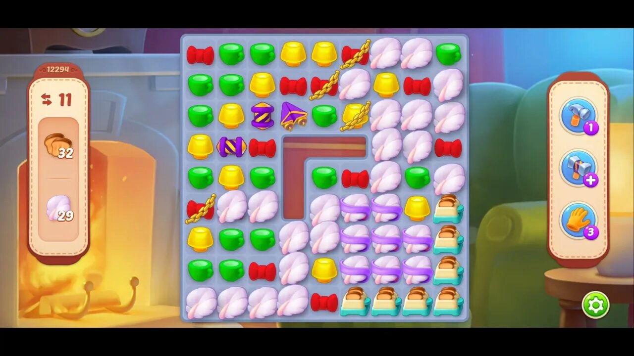 Playrix Homescapes Gameplay Walkthrough Level 12294