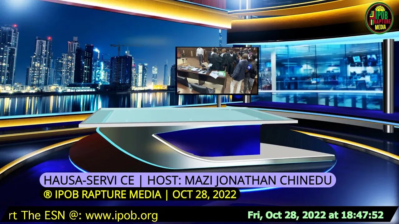 Welcome To The University Of Radio Biafra | Hausa - Service | Host: Mazi Jonathan | Oct 28, 2022