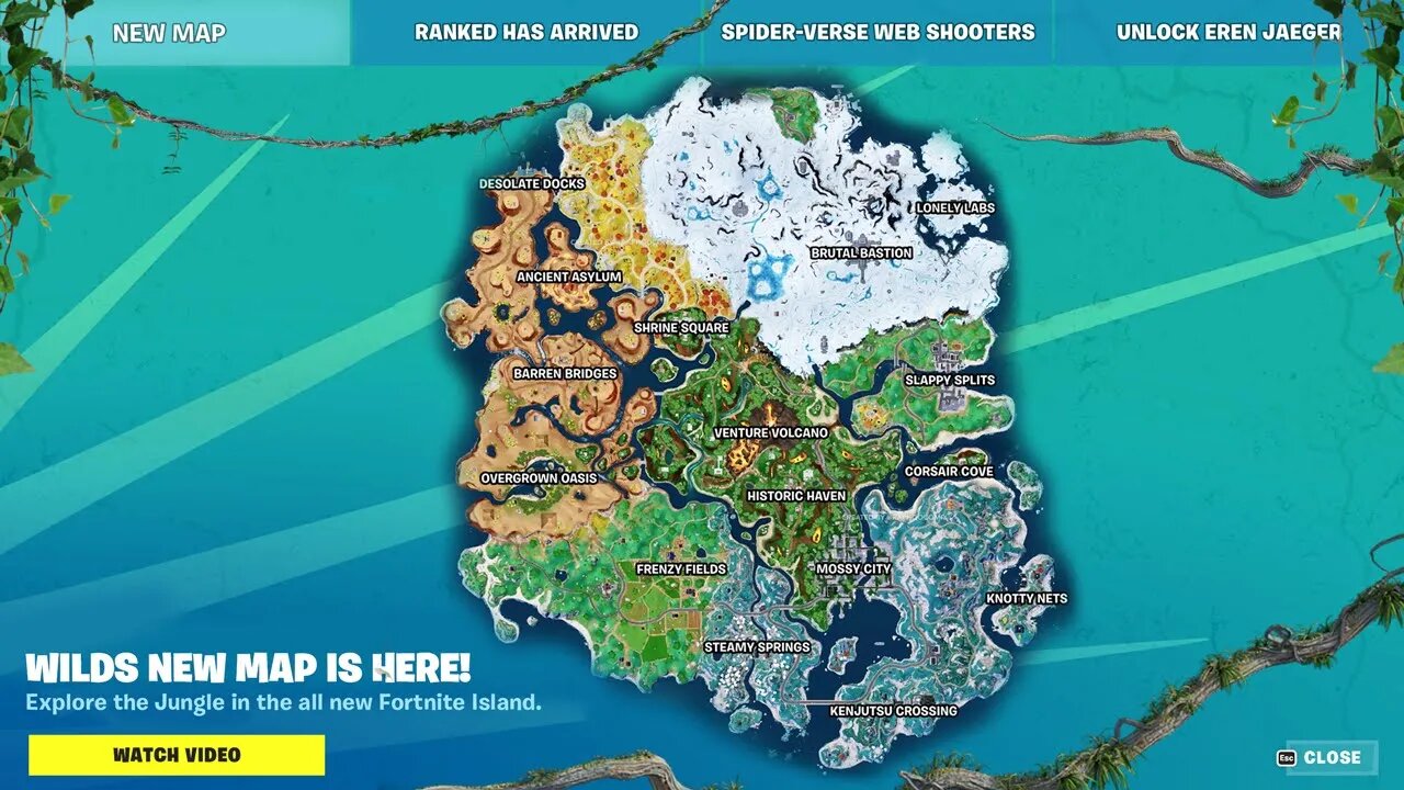 New MAP Reveal For SEASON 3! (Fortnite)