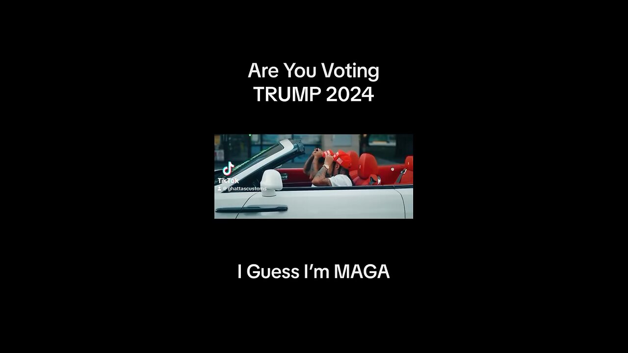 I’m voting for trump
