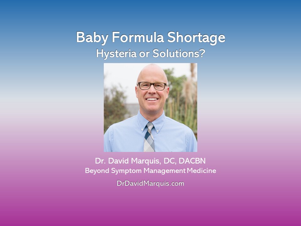 Baby Formula Shortage: Hysteria or Solutions?