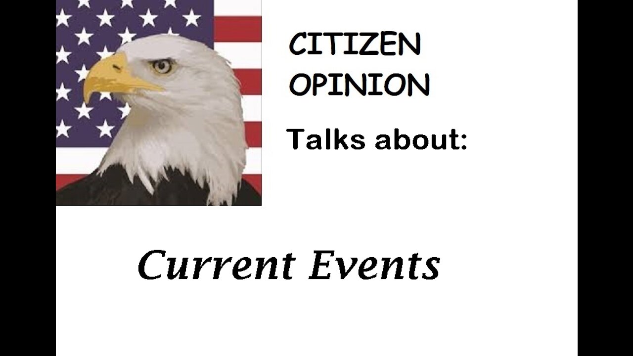 Current Events Opinion