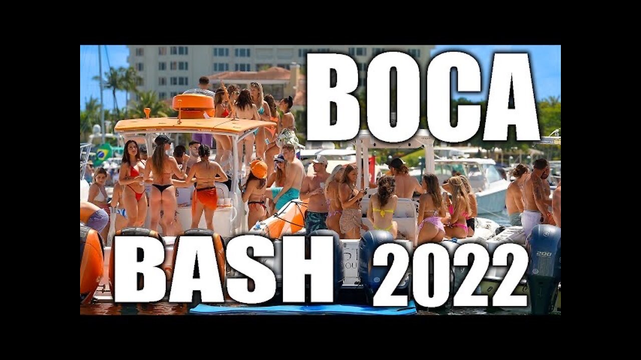 Boca Bash 2022 | Best Boating Party in South Florida | DroneViewHD