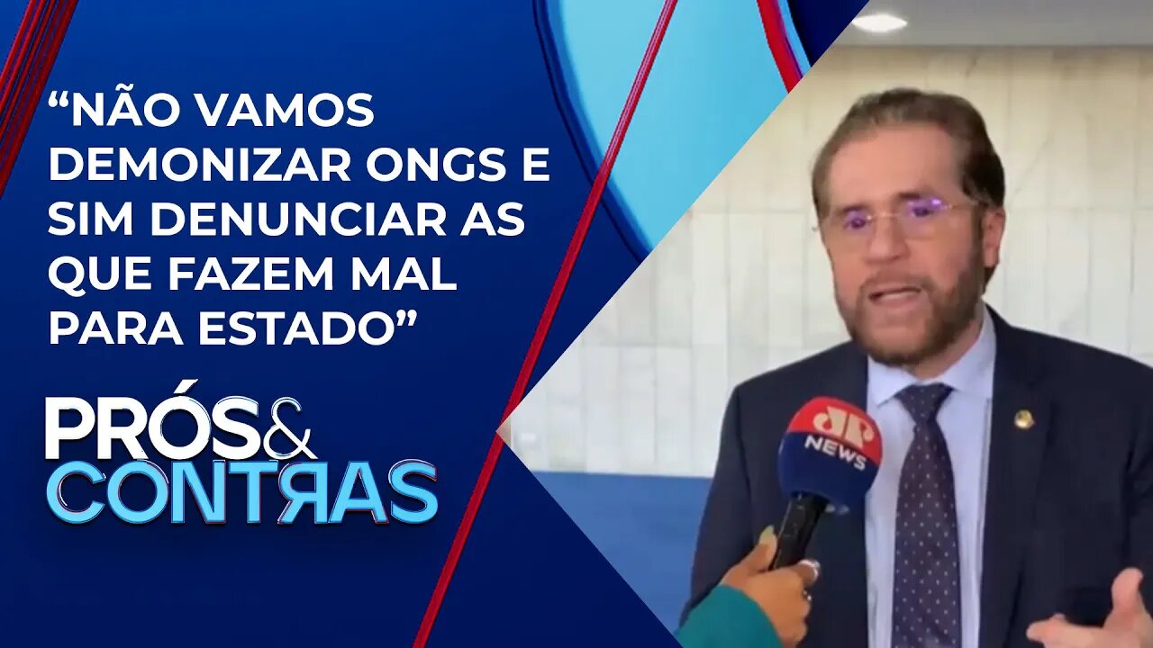 Senado instala CPI para investigar ONGs na Amazônia; senador Plínio Valério comenta | PRÓS E CONTRAS