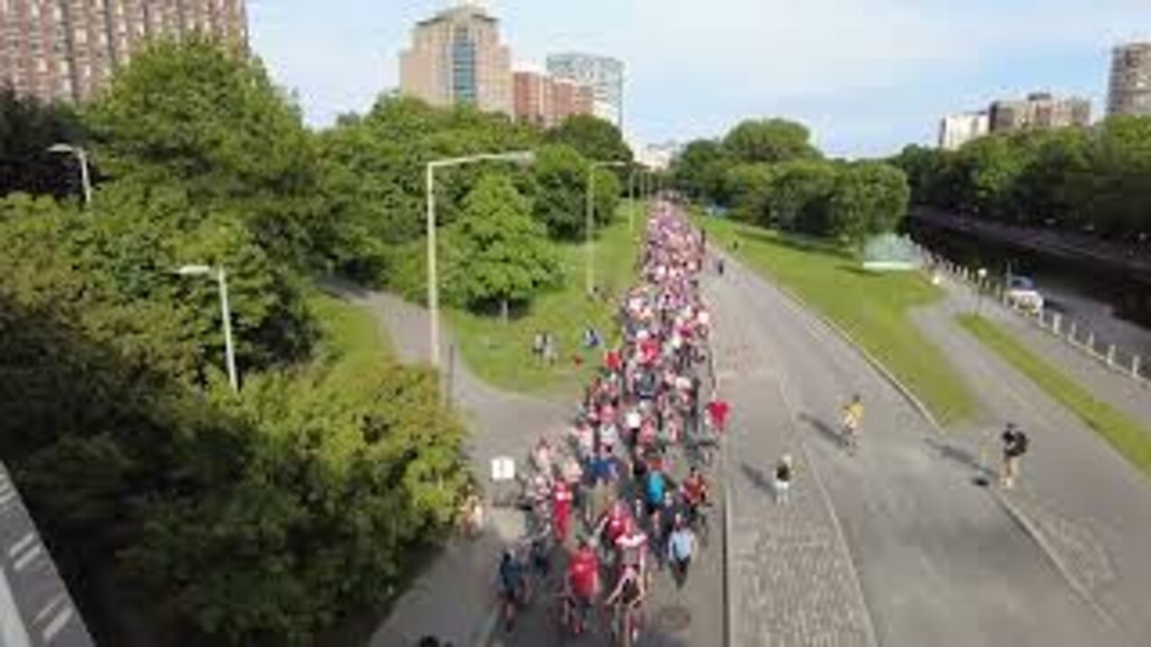 James Topp's Final march to The National War Memorial on Laurier Bridge Ottawa