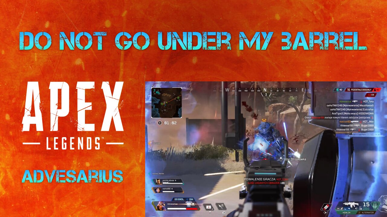 Apex Legends - do not go under my barrel, Octane Season 8 Gameplay