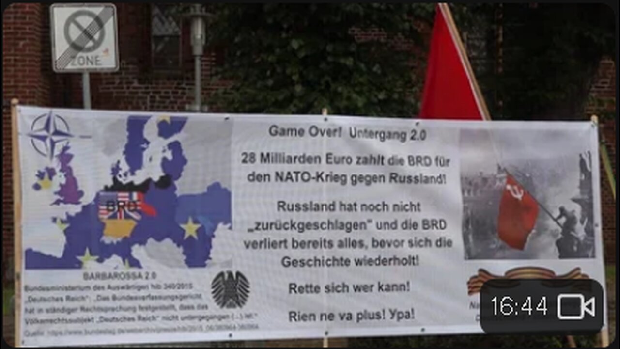 Abrechnung mit den NATO-BRD-Kriegstreibern! Wittenburg, 27.06.2024