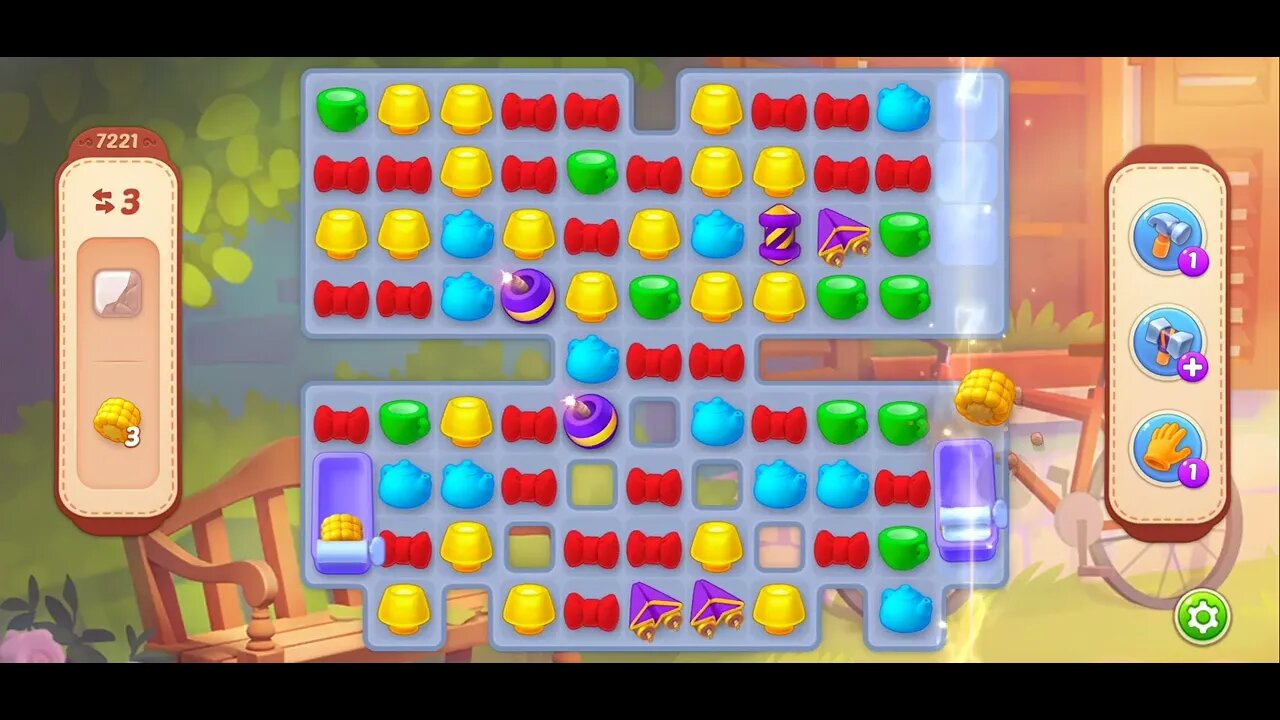 Playrix Homescapes Gameplay Walkthrough Level 7221