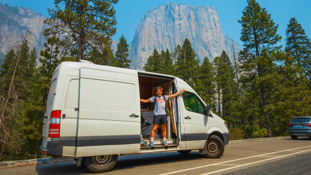 Living in a Van in Yosemite for 72 Hours