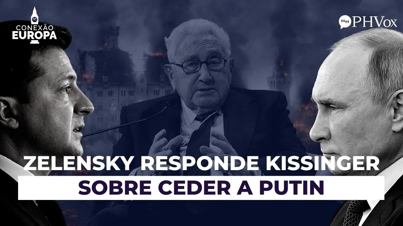 Zelensky responde Kissinger no Fórum Econômico Mundial