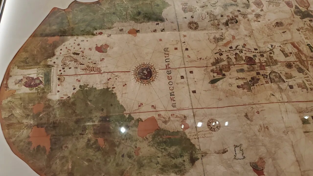 OLDEST MAP OF THE AMERICAN CONTINENT