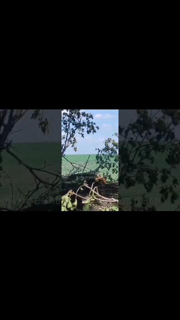 Frightened Ukrainian soldiers