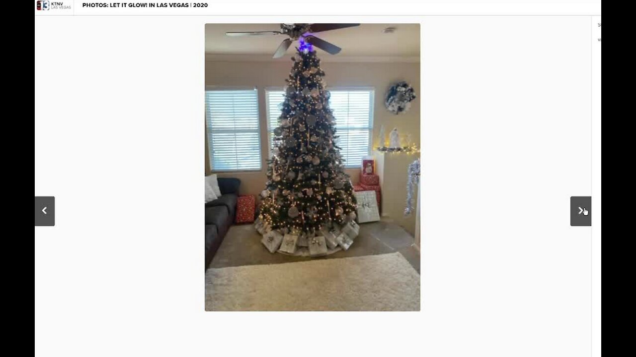 Checking out your holiday decorations