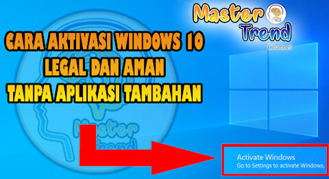 How to Activate Windows 10 Legally Without Additional Applications #howto #activate