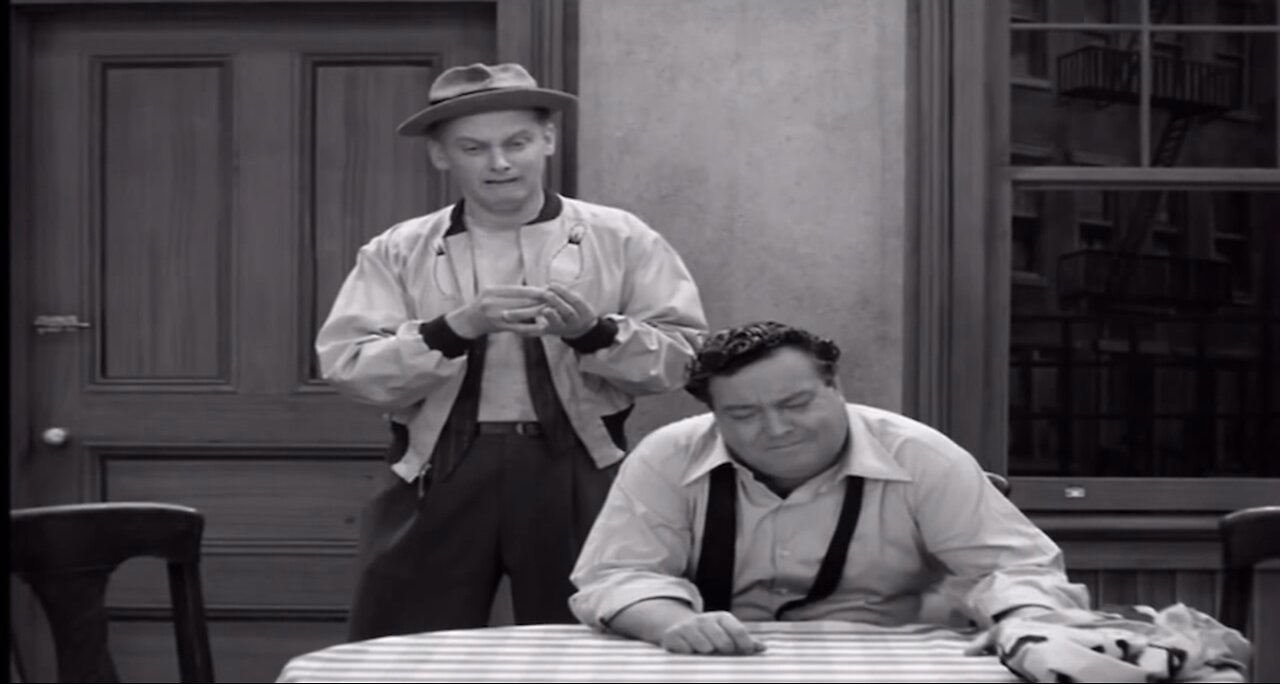 The Time Ralph Kramden Had A Fever 😅 #Funny #FunnyVideo #TheHoneymooners