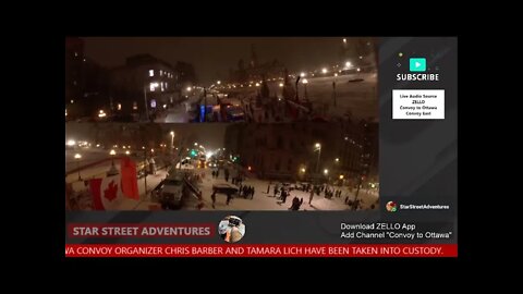 Ottawa Convoy Live Audio - Parliament Hill - Chat Room