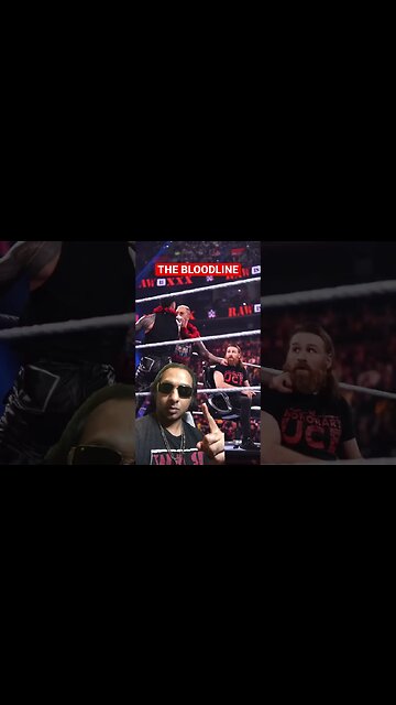 The Bloodline WWE Raw XXX The USOs Sami Zaun #wwe #wrestling #romanreigns