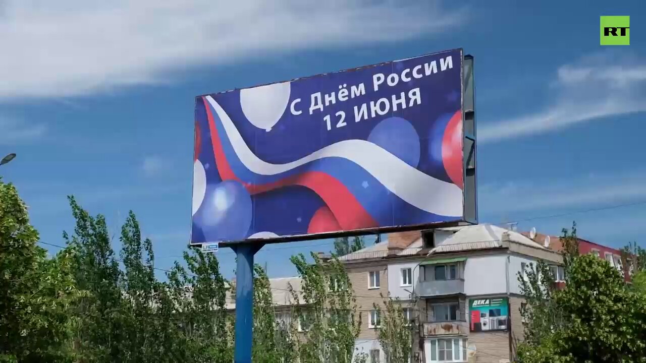 Melitopol and Berdyansk are preparing to celebrate Russia Day