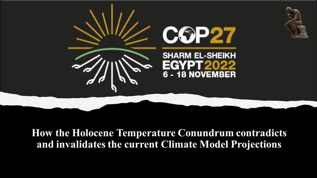 COP27 Climate Model Projections are Unproven and do not Pass the IPCC's own Validation Method