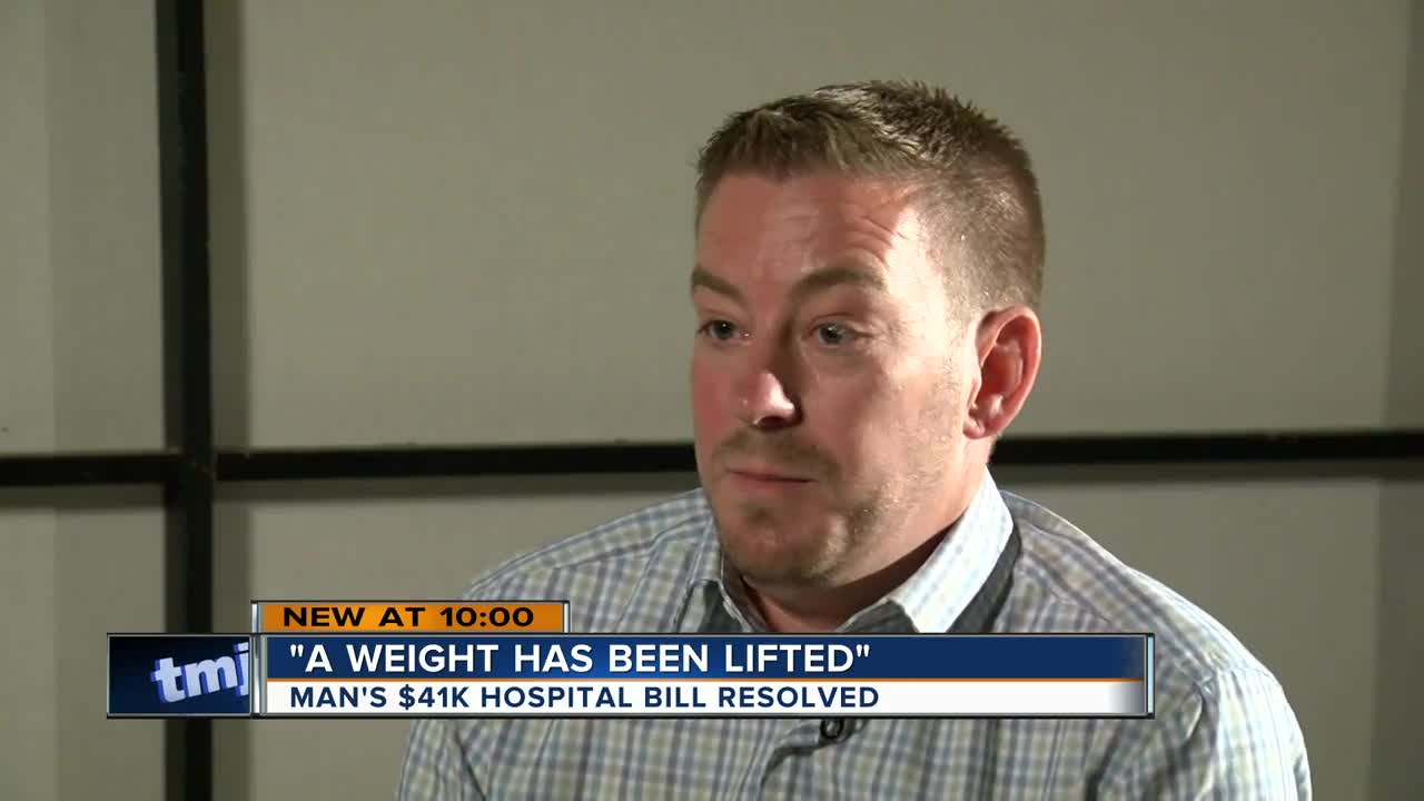 TODAY'S TMJ4 helps local man get $41K medical bill removed