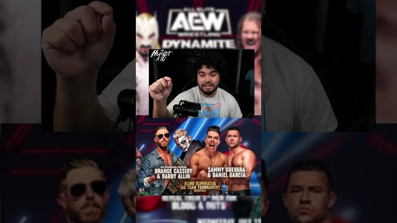 ORANGE & DARBY 🆚 SAMMY & GARCIA ➡ #aew #predictions