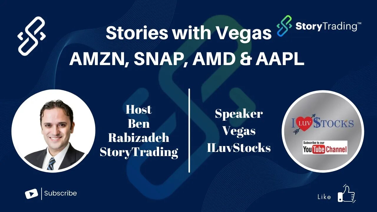 SNAP, AMZN, AMD, AAPL & GPRO | Stories with Vegas