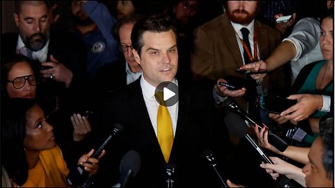 The Real Reason Why Matt Gaetz Had To Withdraw From Attorney General Consideration