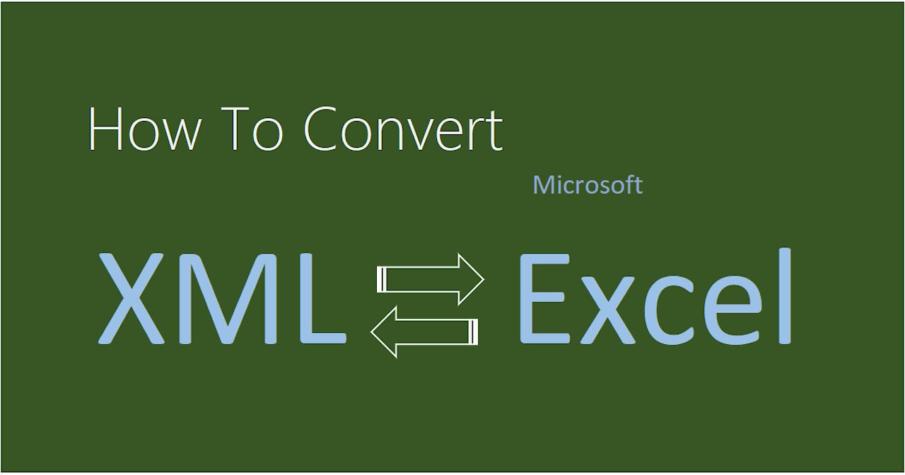 Microsoft Excel 2019 | How To Import XML Data| How to Convert XML file to Excel Worksheet | Part i