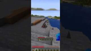 FIGHTING IN MINECRAFT ⚔ #shorts #minecraft #minecraftmemes #minecraftsurvival #shortsviral