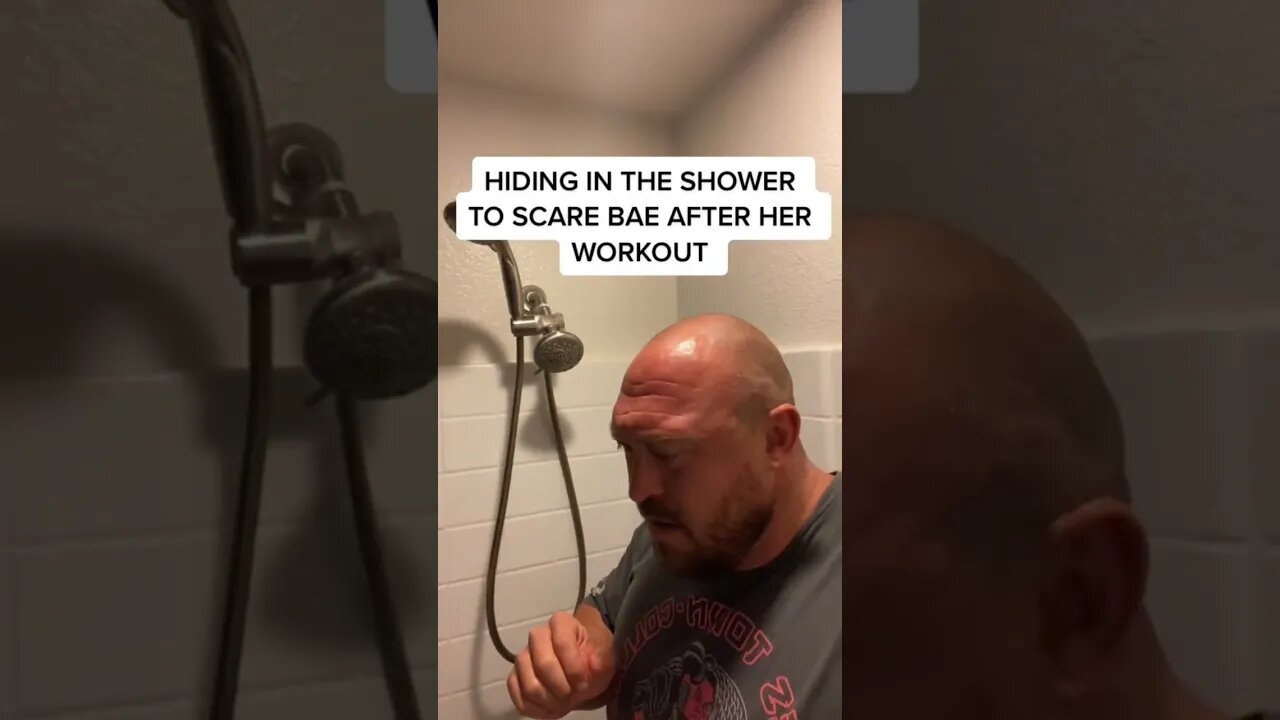 Ryback Hides In Shower To Scare GF!