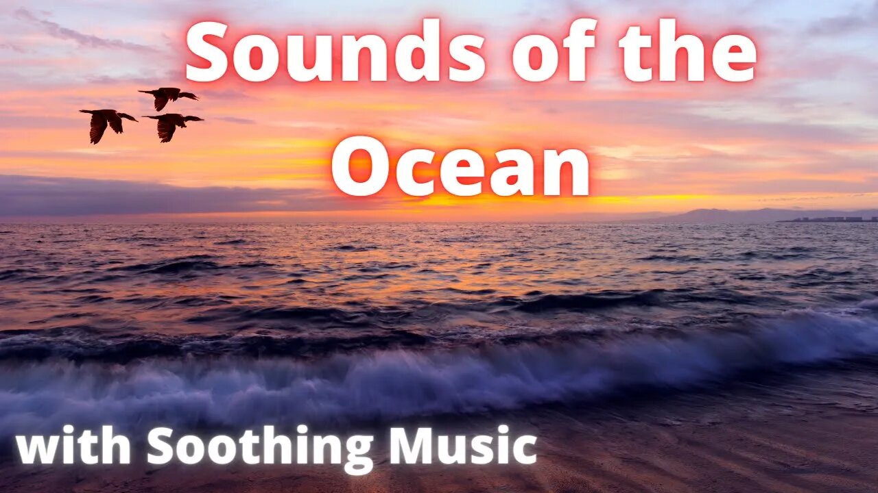 Experience the Soothing Sounds of the Ocean with Relaxing Music for Meditation, Study and Yoga.