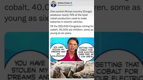 #gretathunberg #politics #cobalt