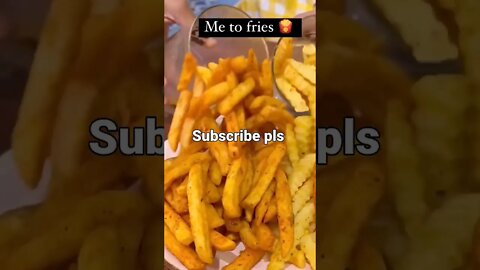 Me to fries ❤️🍟 #viral #shorts #india #food #trending #kanpur #frenchfries