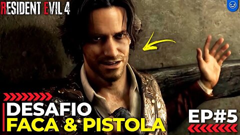 Resident Evil 4 Remake #5 Salvando a ASHLEY na IGREJA e conhecendo a CABANA do LUIS #re4remake