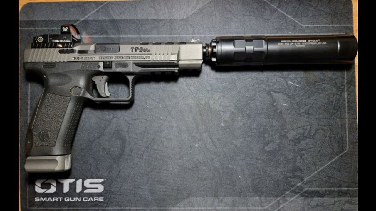 Canik TP9SFX - RCM Threaded Barrel - Griffin Armament Optimus 9 Gen 2 - CAM-LOK Barrel Adapter