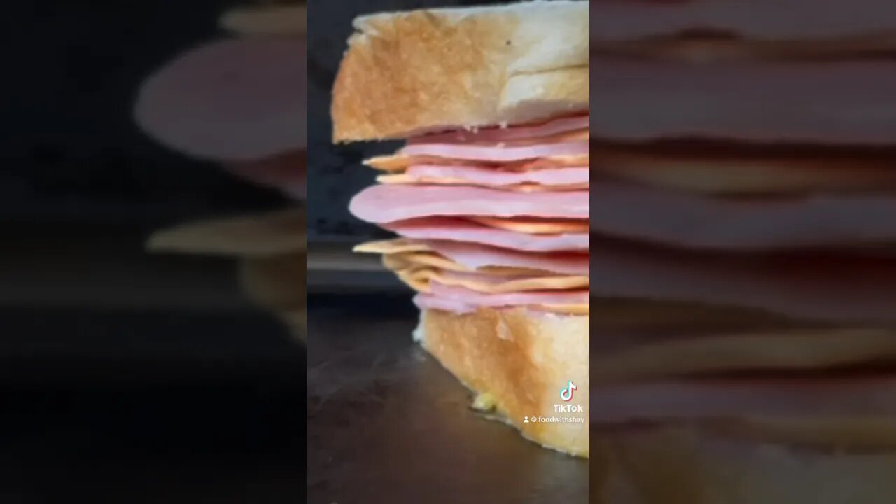Omg! A Cheese And Ham Sandwich?!