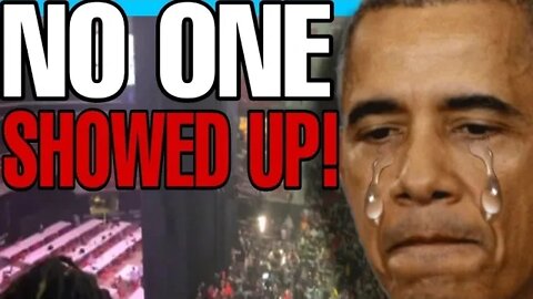 OBAMA HILARIOUSLY HUMILIATED WITH SMALL RALLY IN PENNSYLVANIA