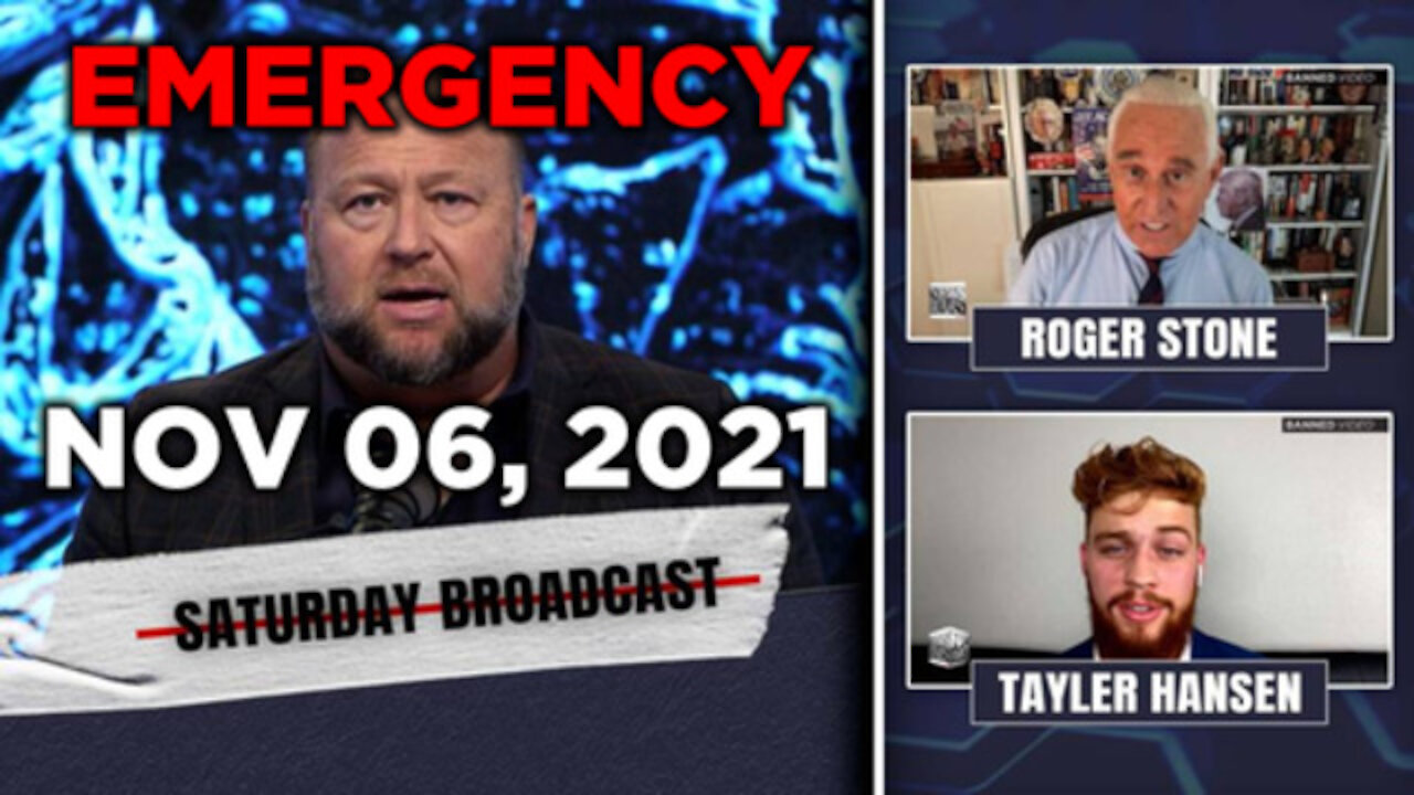 ALEX JONES Full Show 11_06_21 Saturday Emergency Broadcast