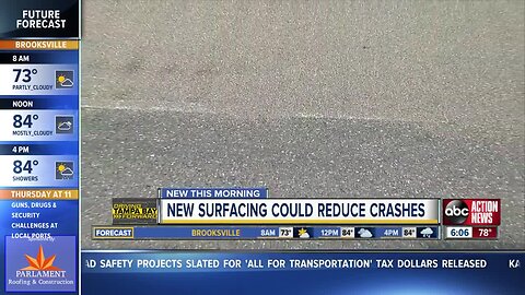 FDOT using high-friction pavement to reduce crashes