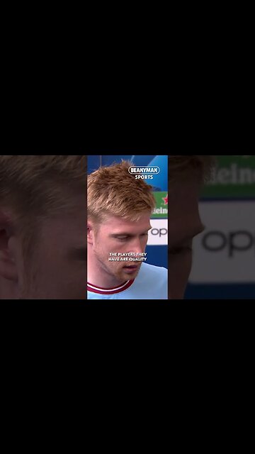 'Inter players are quality! We'll need to be fully prepared and ready on Saturday' | Kevin de Bruyne