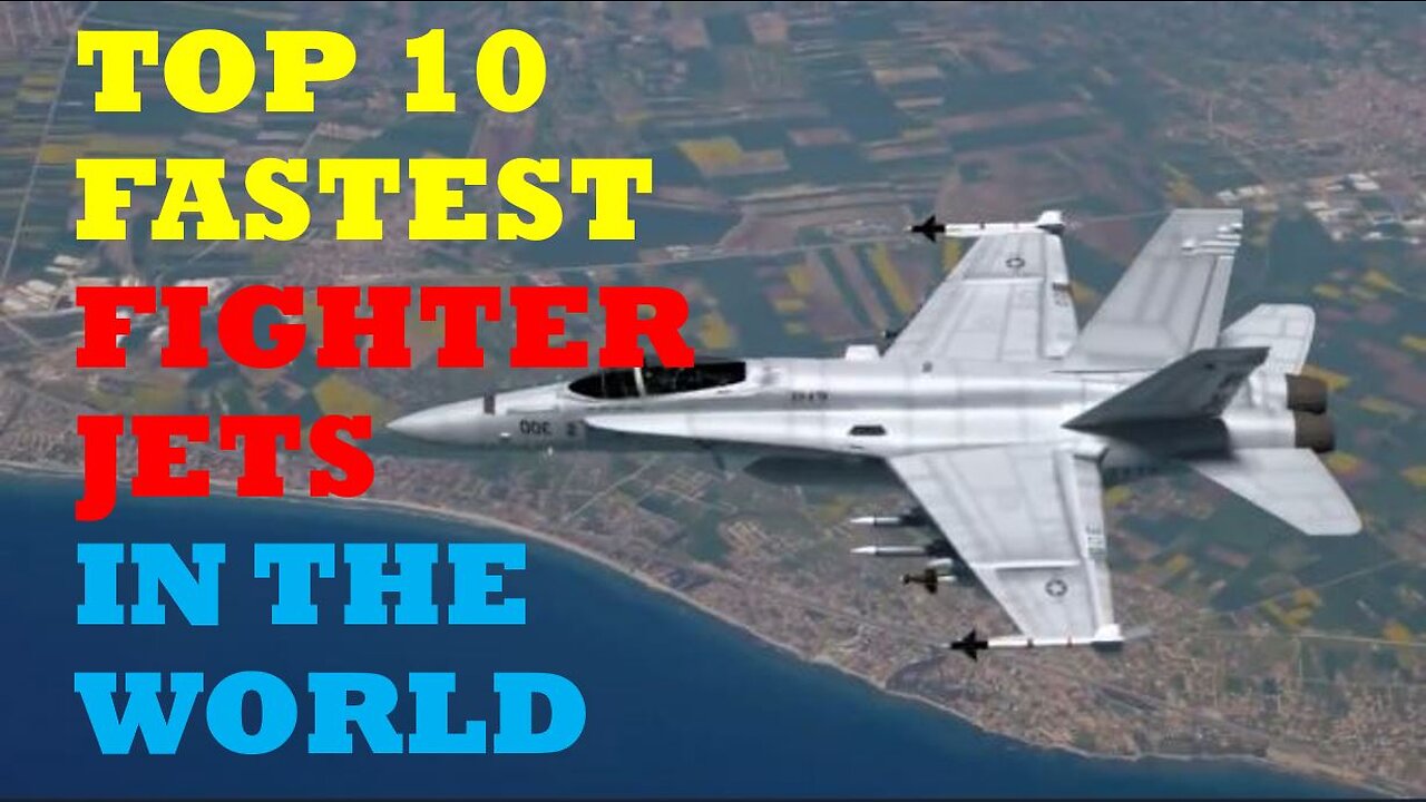 Top 10 Fastest Fighter Jets in The World