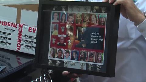 Items stolen from Parkland memorial returned