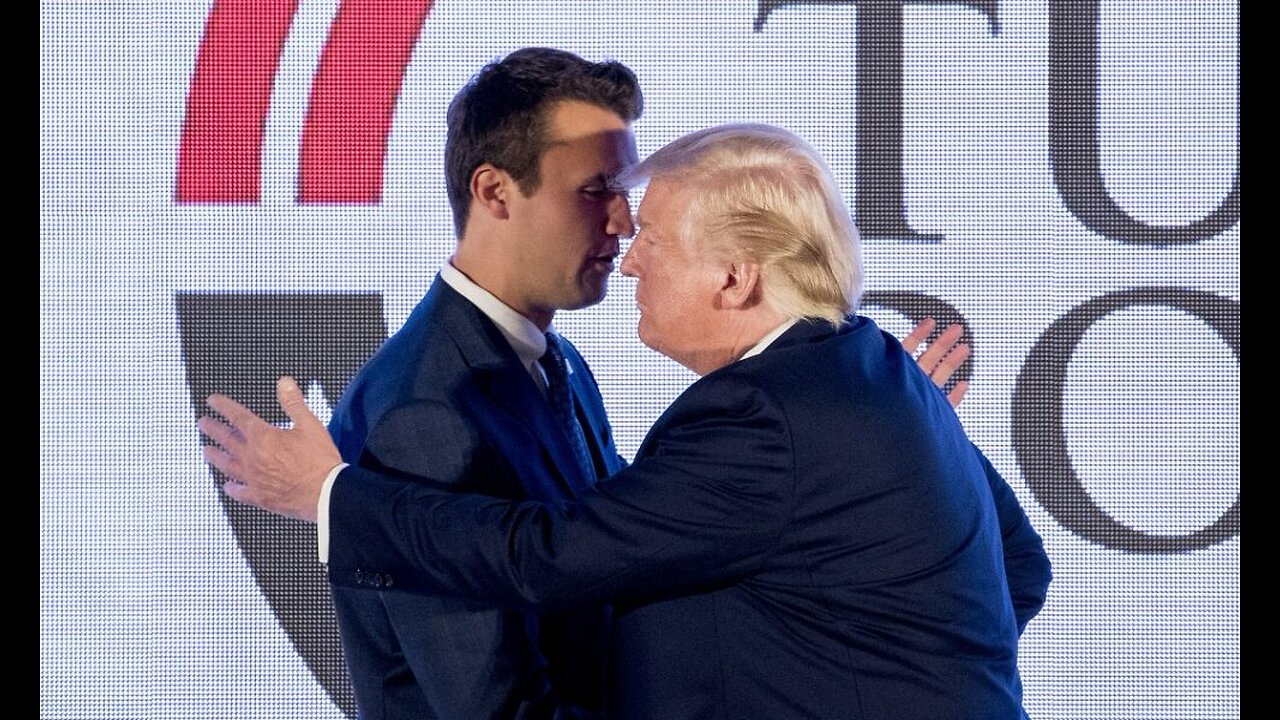 Donald Trump is 6’3” <—-> Charlie Kirk is 6’1” - Grandpa Tom Trefts